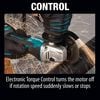 Makita 18V LXT 4-1/2 / 5in Paddle Switch Cut-Off/Angle Grinder Kit with Electric Brake, small image number 4