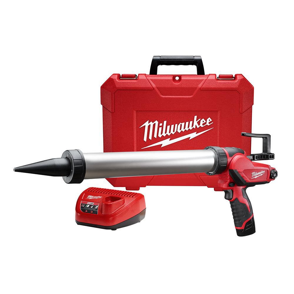 Milwaukee M12 Sausage Caulk Gun Kit 244221 for sale online 