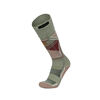Mobile Warming Premium 2.0 Merino Heated Socks Womens 3.7V Grey and Pink Medium, small