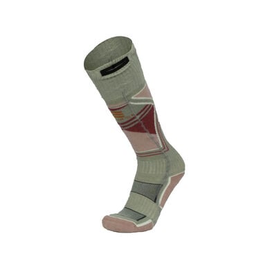 Mobile Warming Premium 2.0 Merino Heated Socks Womens 3.7V Grey and Pink Medium, large image number 1