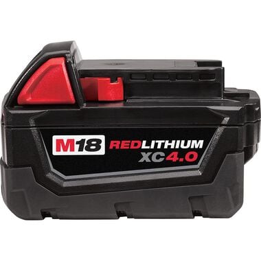 Milwaukee M18 REDLITHIUM XC 4.0Ah Extended Capacity Battery Pack, large image number 0