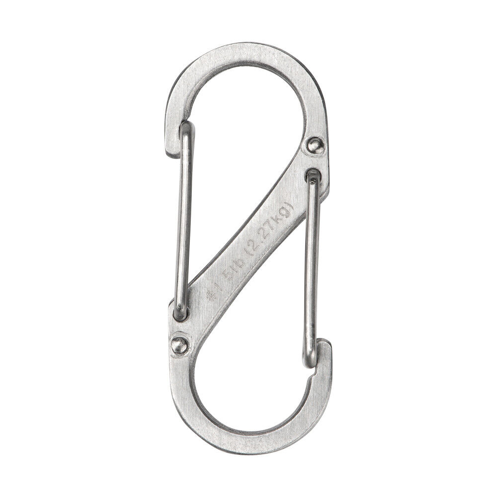 Nite Ize S-Biner Dual Carabiner Stainless Steel #1 Stainless 2 Pieces, large image number 6