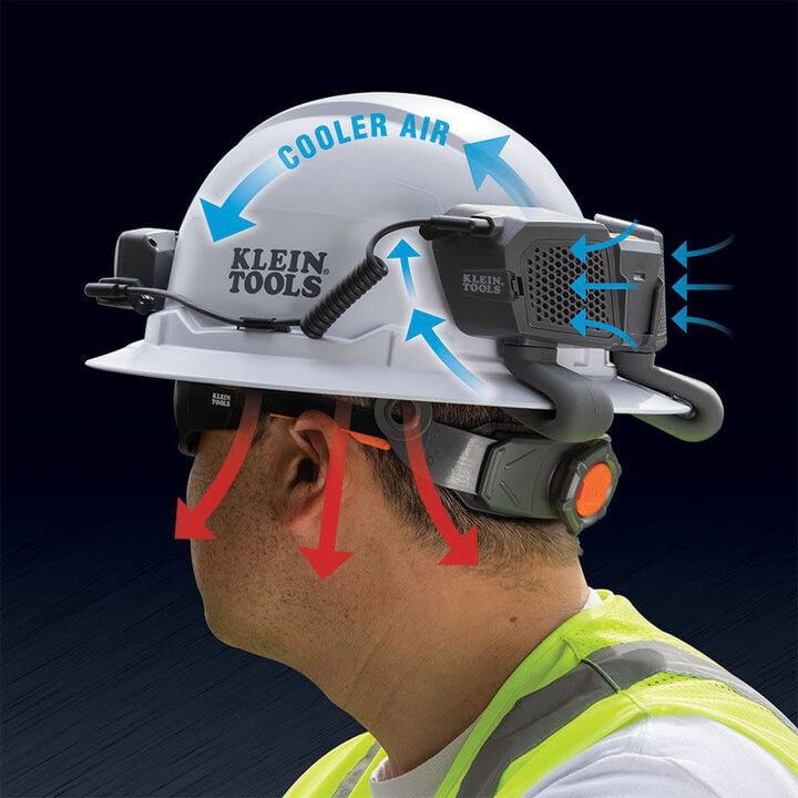 Klein Tools Hard Hat Cooling Fan, large image number 6