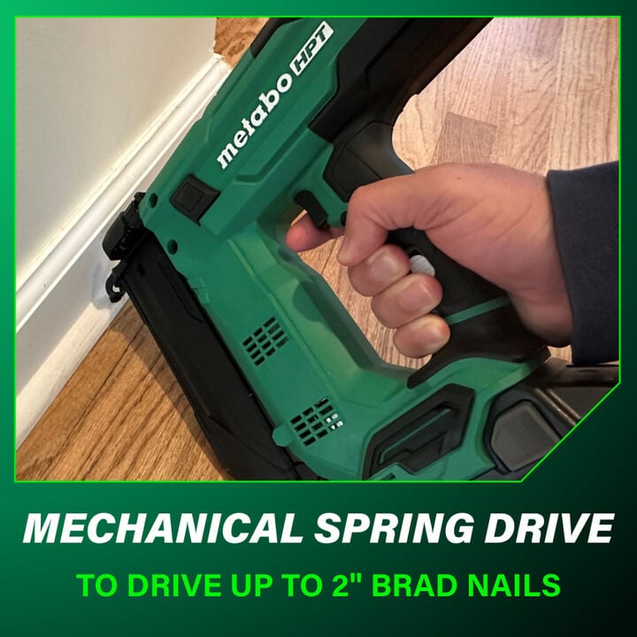 Metabo HPT 18V MultiVolt 18-Gauge Compact Brad Nailer (Bare Tool), large image number 4