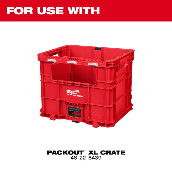 Milwaukee Divider for PACKOUT XL Crate, large image number 1