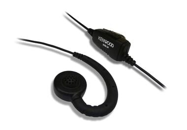 Kenwood C-ring ear hanger with ptt & mic