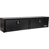 Buyers Products Company 16x13x72 Textured Matte Black Diamond Tread Aluminum Topsider Truck Box, small image number 1