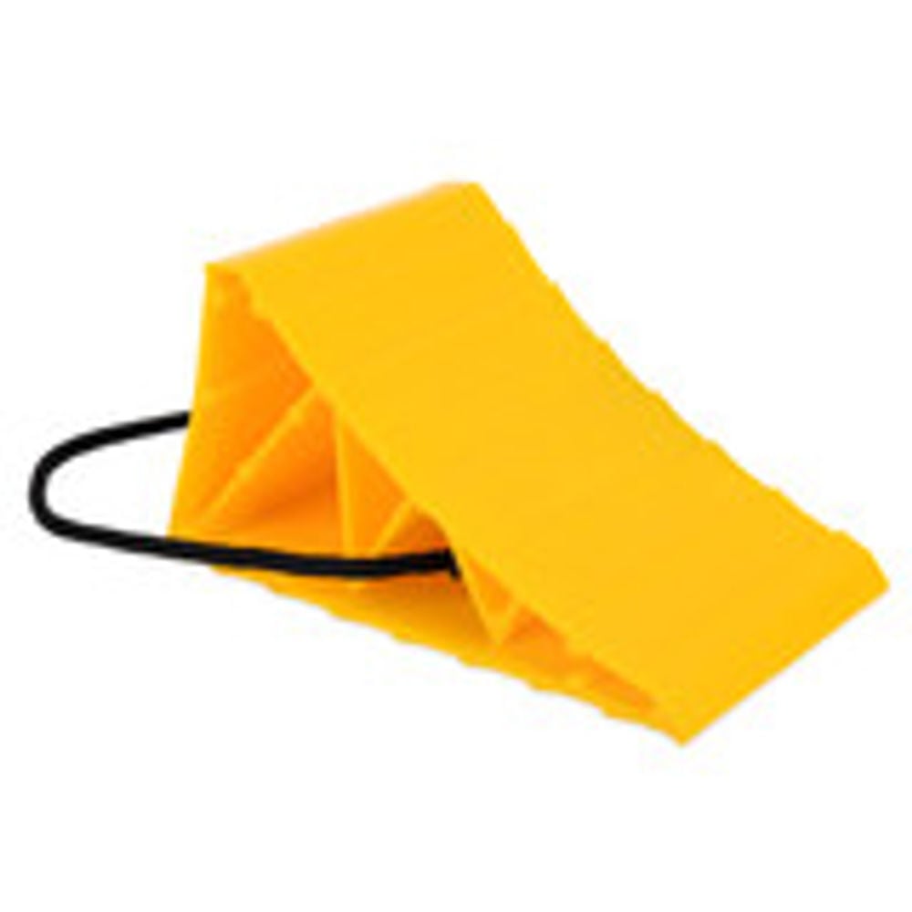 Camco Plastic Yellow Wheel Stop Chock for 26 Inch Diameter Tires, large image number 2