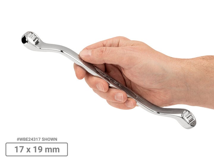Tekton 45-Degree Offset Box End Wrench Set 7 Piece 6 - 19 mm, large image number 1