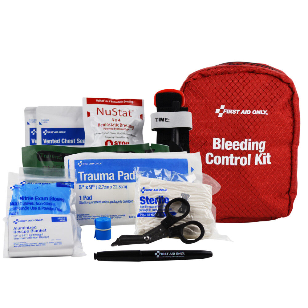 First Aid Only Deluxe Pro Bleeding Control Kit - 91138
