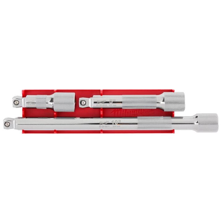 Milwaukee 1/2 Drive Wobble Extension Set 3pc, large image number 8