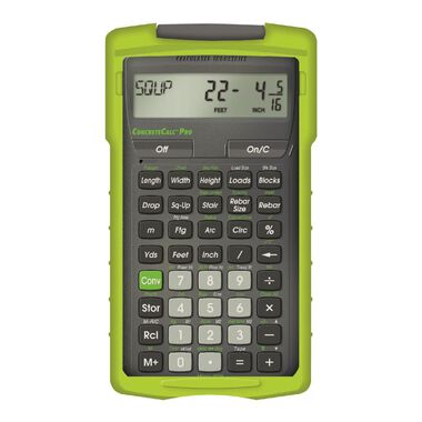 Calculated Industries Concrete Construction Math Calculator