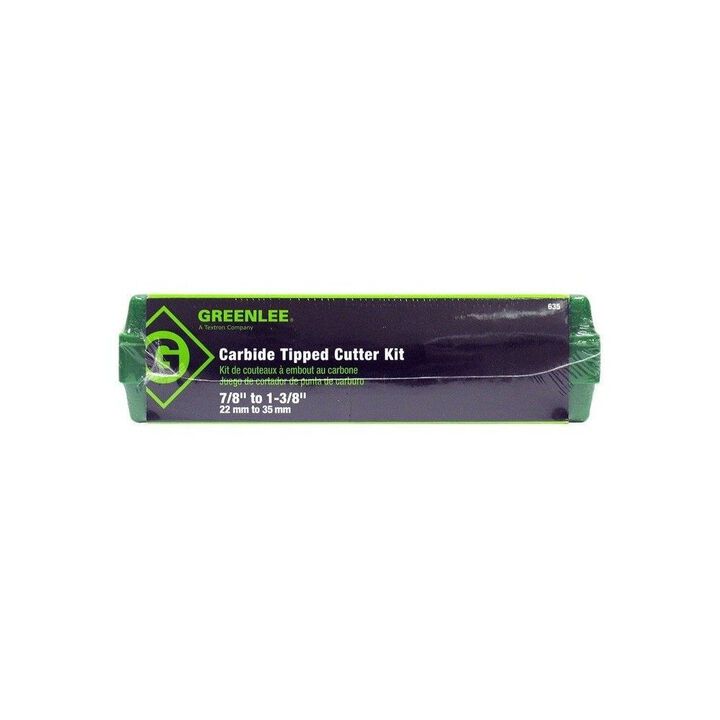Greenlee Carbide Tipped Metal-Cutting Hole Cutter Set 4pc, large image number 2