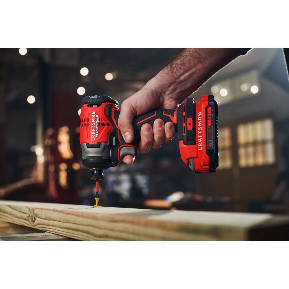 CRAFTSMAN V20 RP Cordless 1/4 Inch Impact Driver (Bare Tool), large image number 8