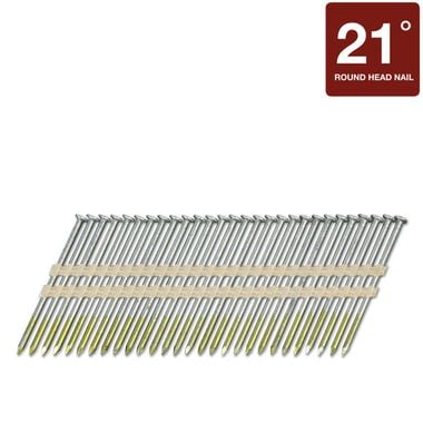 Metabo HPT 3 1/4in Smooth Bright Basic Plastic Strip Nails 4000qty