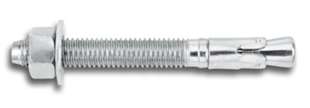DEWALT 3/4 In. x 7 In. Power-Stud Carbon Steel Wedge Expansion Anchor – 20 Anchors – 7446SD1-PWR