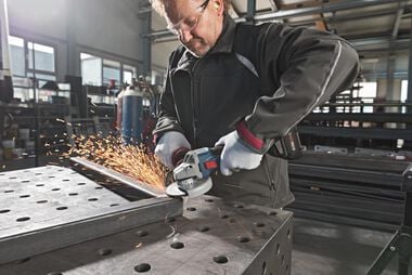 Bosch 18 V EC Brushless Connected-Ready 4-1/2 In. Angle Grinder (Bare Tool), large image number 4
