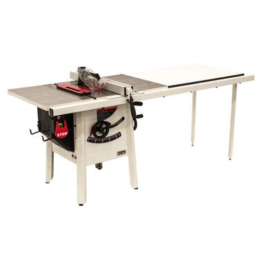 JET JPS-10 ProShop II, 10 In. Table Saw with Steel Wings, Extension Table, 52-Inch Rip, 1Ph 115V