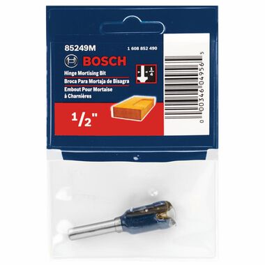 Bosch 1/2 In. x 3/4 In. Carbide Tipped Hinge Mortising Bit, large image number 1