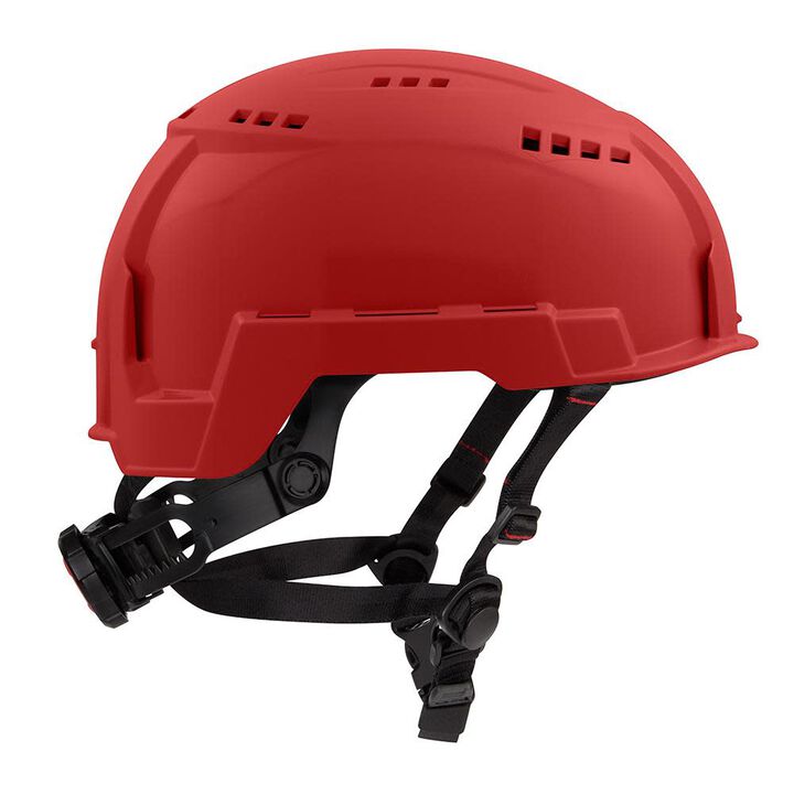 Milwaukee Red Vented Helmet with BOLT Class C, large image number 8