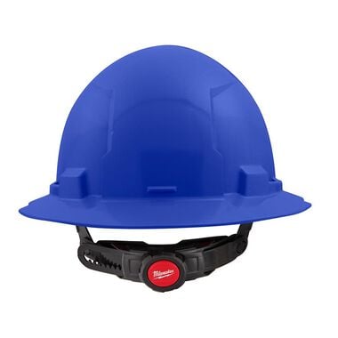 Milwaukee Blue Full Brim Hard Hat with 6pt Ratcheting Suspension Type 1 Class E, large image number 8