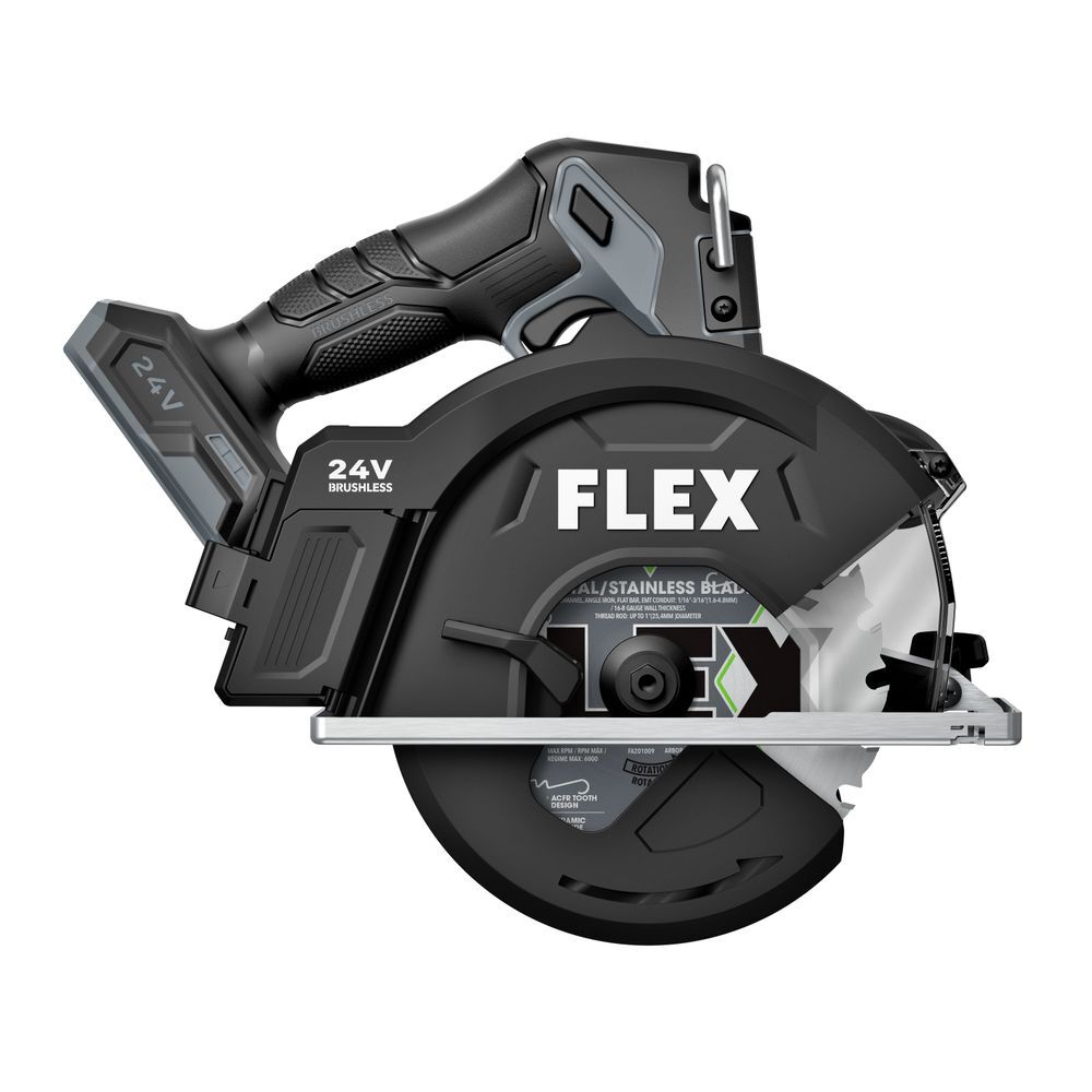 FLEX 5-7/8 Inch Metal Cutting Circular Saw, Bare Tool, large image number 4