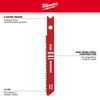 Milwaukee 2-3/4 in. 14 TPI High Speed Steel Jig Saw Blade 5PK, small