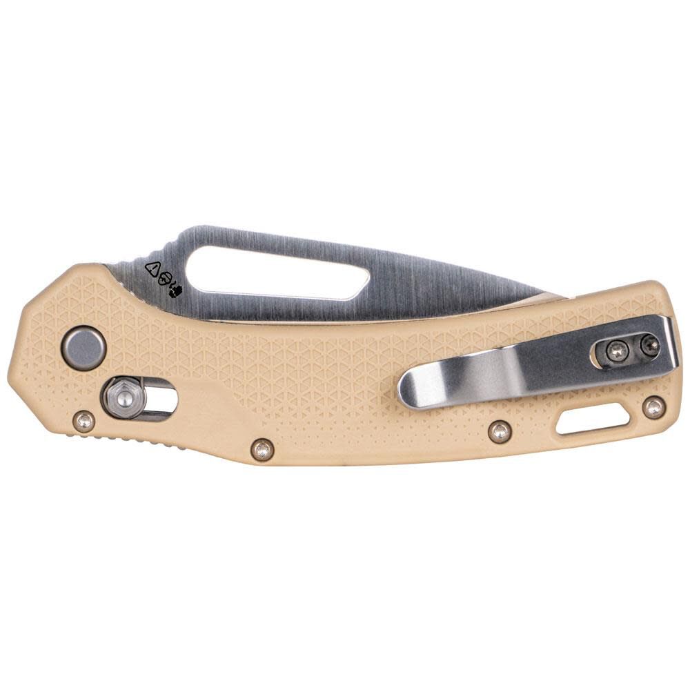 Klein Tools KTO Drop Point Blade Knife, Sand, large image number 9