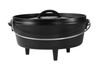 Lodge Cast Iron 4 Qt 10 Inch Black Cast Iron Camp Dutch Oven, small image number 1
