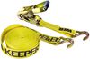 Keeper 27 Ft. x 2 In. Ratchet Tie Down with J Hooks, small