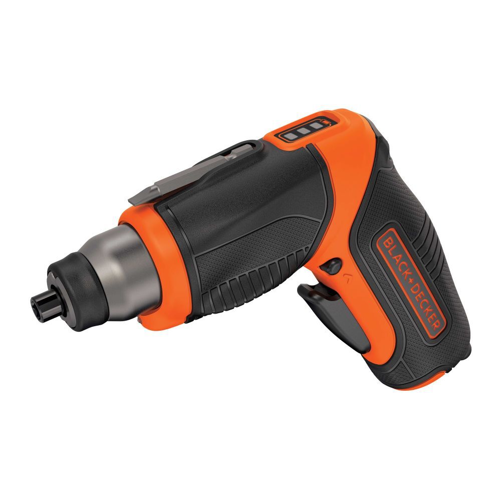 Black and Decker V Max Cordless Screwdriver With Picture Hanging Kit BDCS40BI Acme Tools