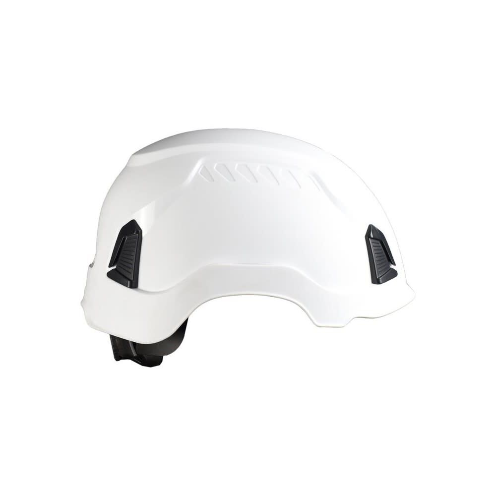 SECURIS Type II Class E Electrical Grade Micro-Brim Hard Hat White, large image number 2