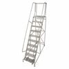 Cotterman Series 1000 10 Step X 26in W A6 Tread Step Ladder w/handrails, small
