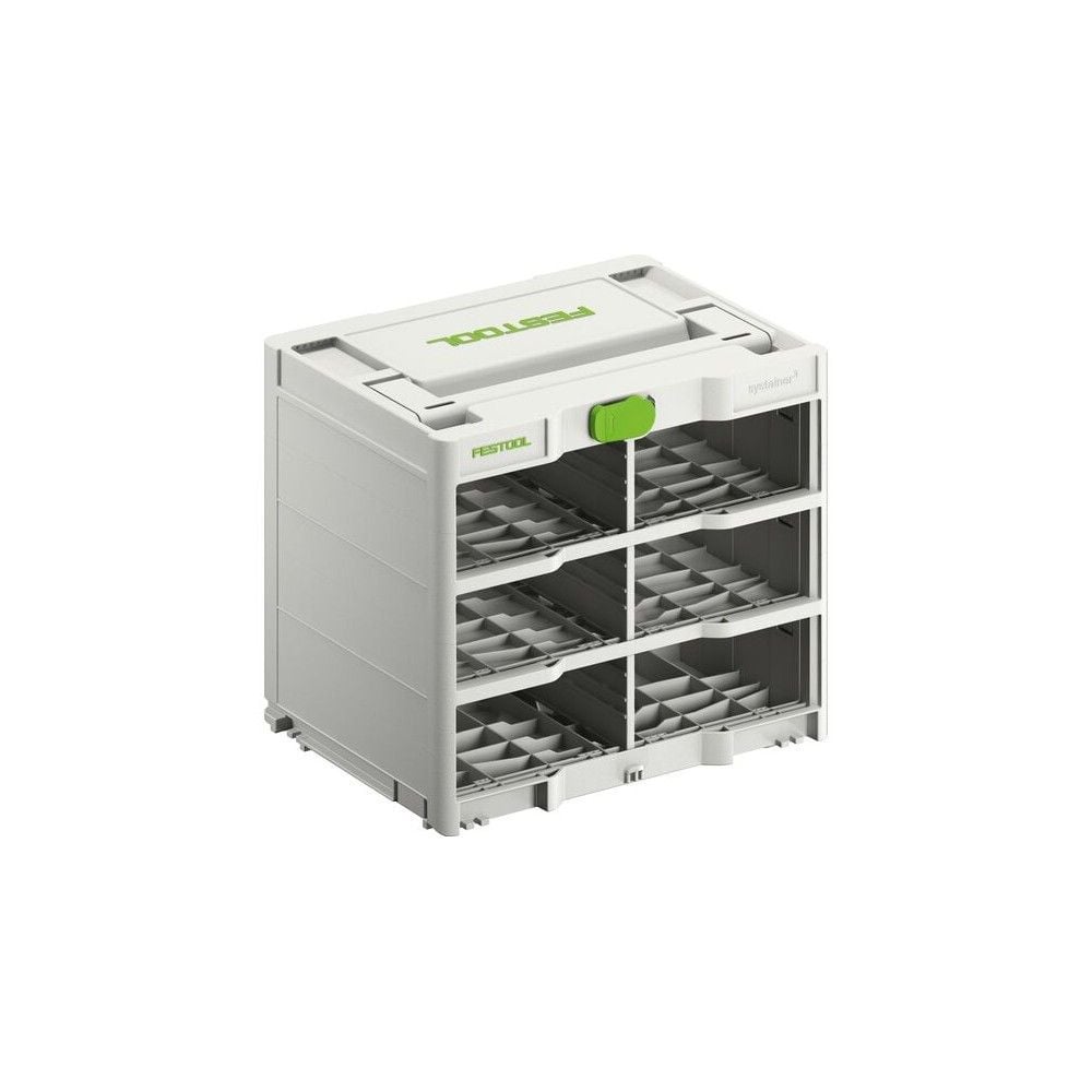 Festool SYS3-RACK/6 M 337 Systainer 20 kg 396 mm x 296 mm x 330 mm, large image number 1
