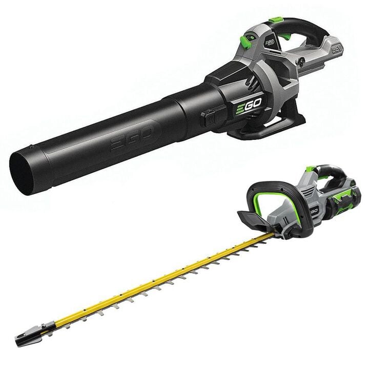 EGO Power+ 530 CFM Blower (Bare Tool) and Brushless Hedge Trimmer Kit Reconditioned Bundle