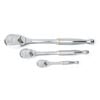 GEARWRENCH 3 Piece 1/4in 3/8in and 1/2in 90 Tooth Ratchet Set, small