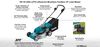 Makita 18V X2 (36V) LXT Lithium-Ion Brushless Cordless 18in Lawn Mower Kit with 4 Batteries (5.0Ah), small
