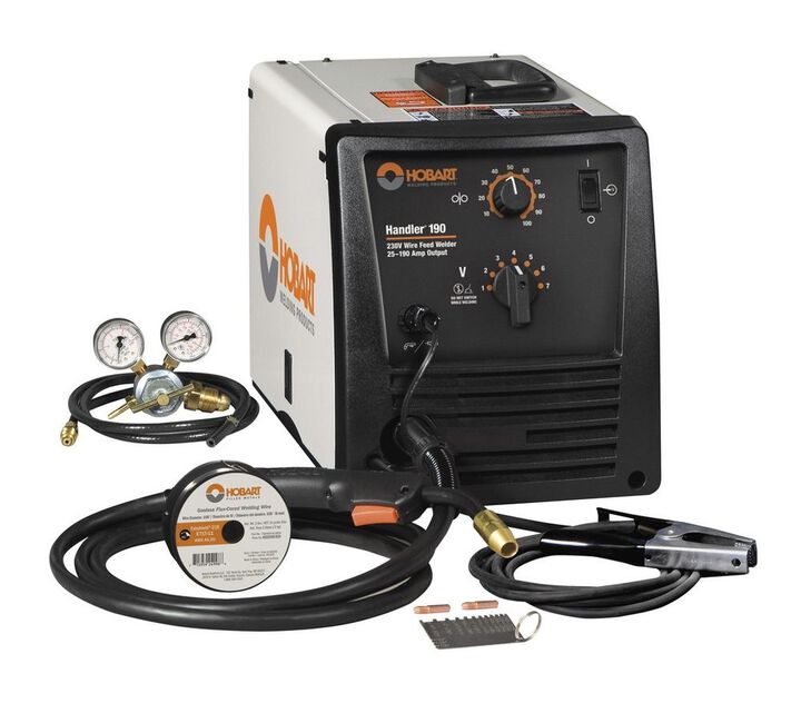 Hobart Handler 190 230VAC Wire Feed MIG Welder (Reconditioned)