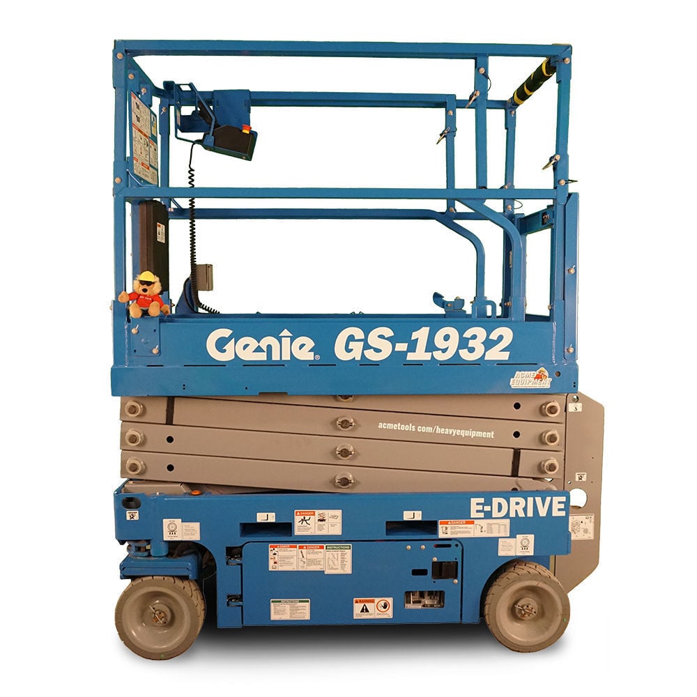 Genie 19' Scissor Lift 32in Width Electric with E-Drive, large image number 12