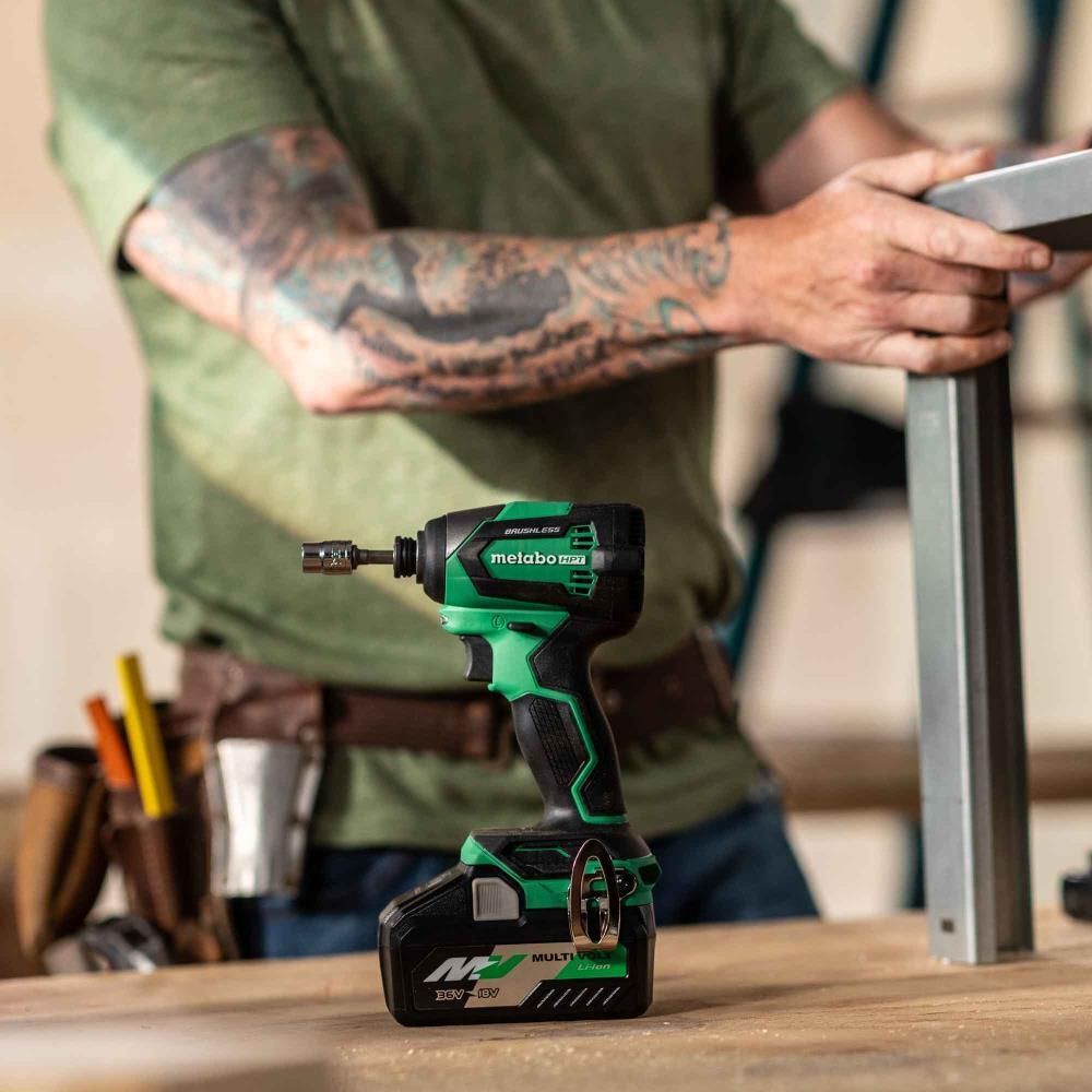 Metabo HPT 18V MultiVolt Cordless Impact Driver Kit, large image number 13