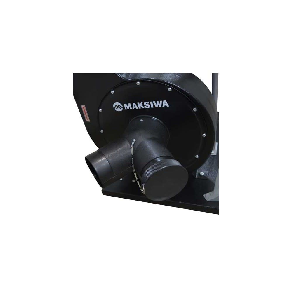 Maksiwa International Promotional Dust Collector 1790 CFM 127/220V 1 Phase 2HP 2 Entry, large image number 3