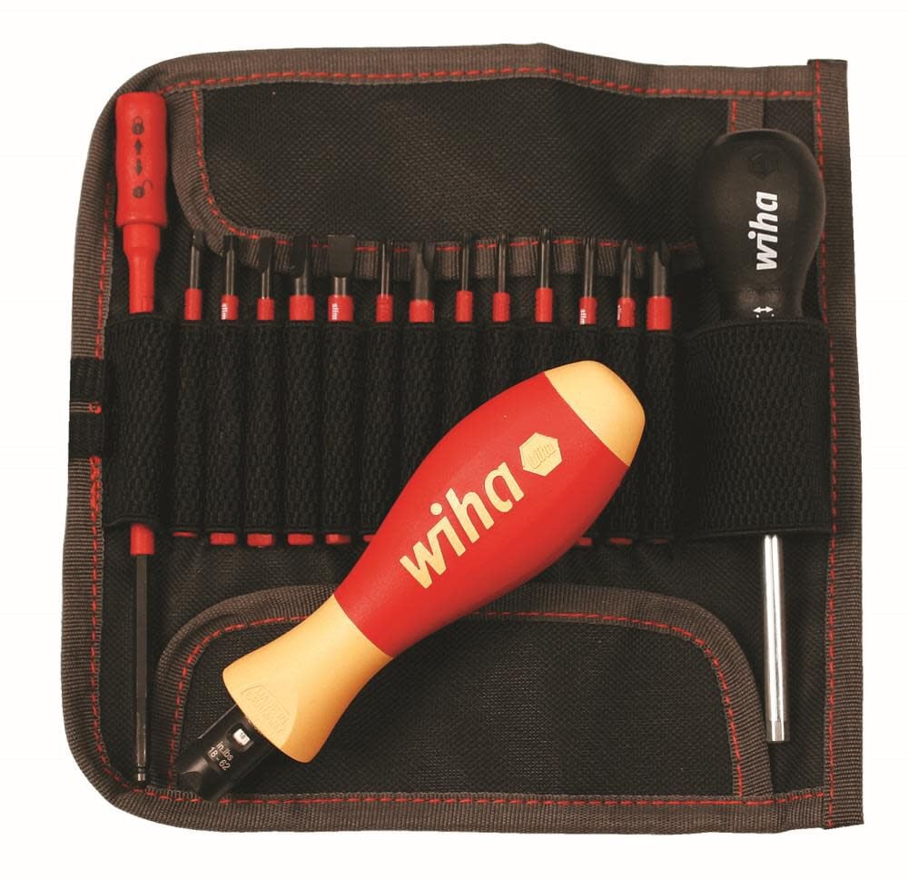 Wiha Insulated TorqueControl SlimLine Set 16 Piece, large image number 1