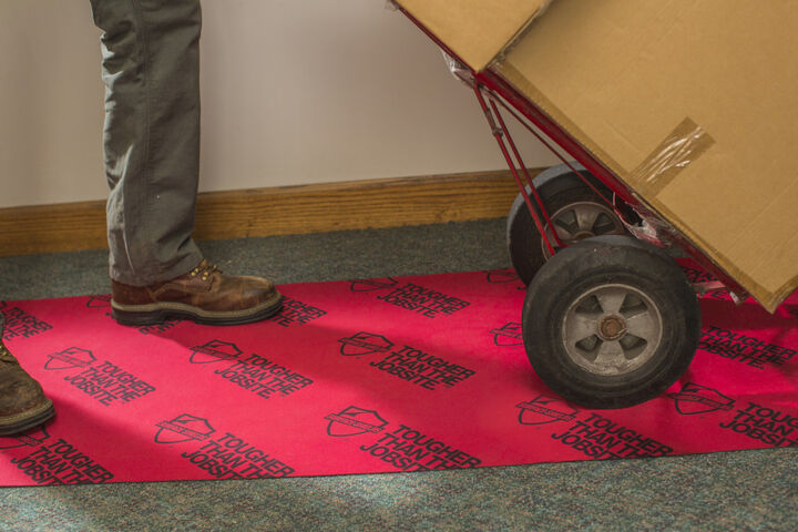 Surface Shield Neo Shield Neoprene Runner, Red, 27 Inch x 20 Ft., large image number 4
