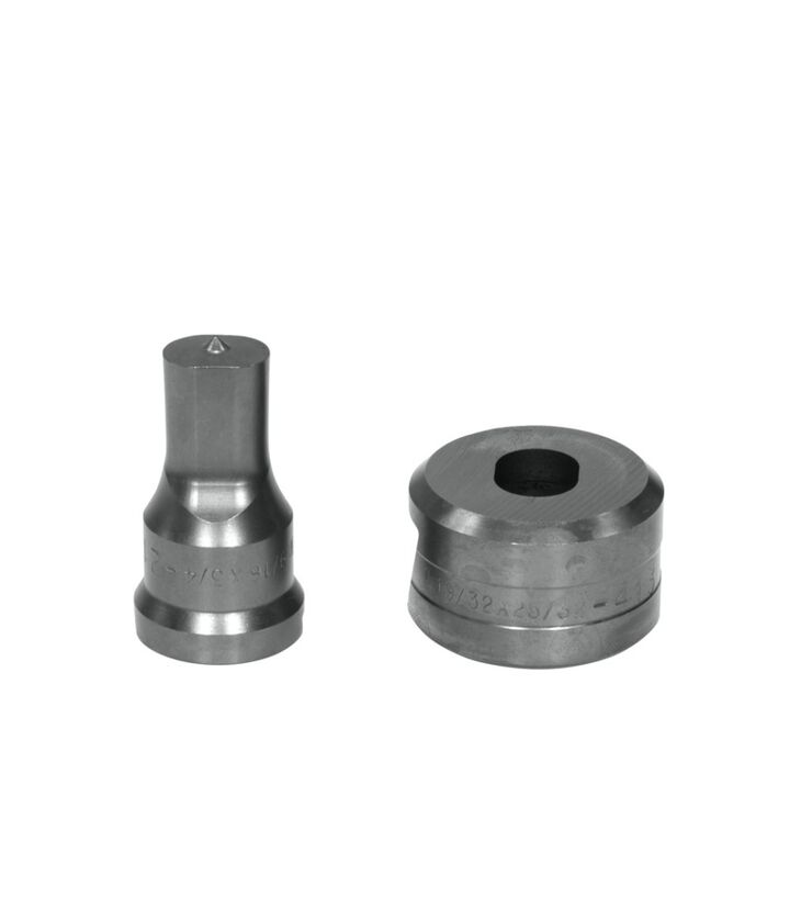 Edwards 3/4 Inch Punch x 25/32 Inch Die Standard Oblong Punch & Die Set