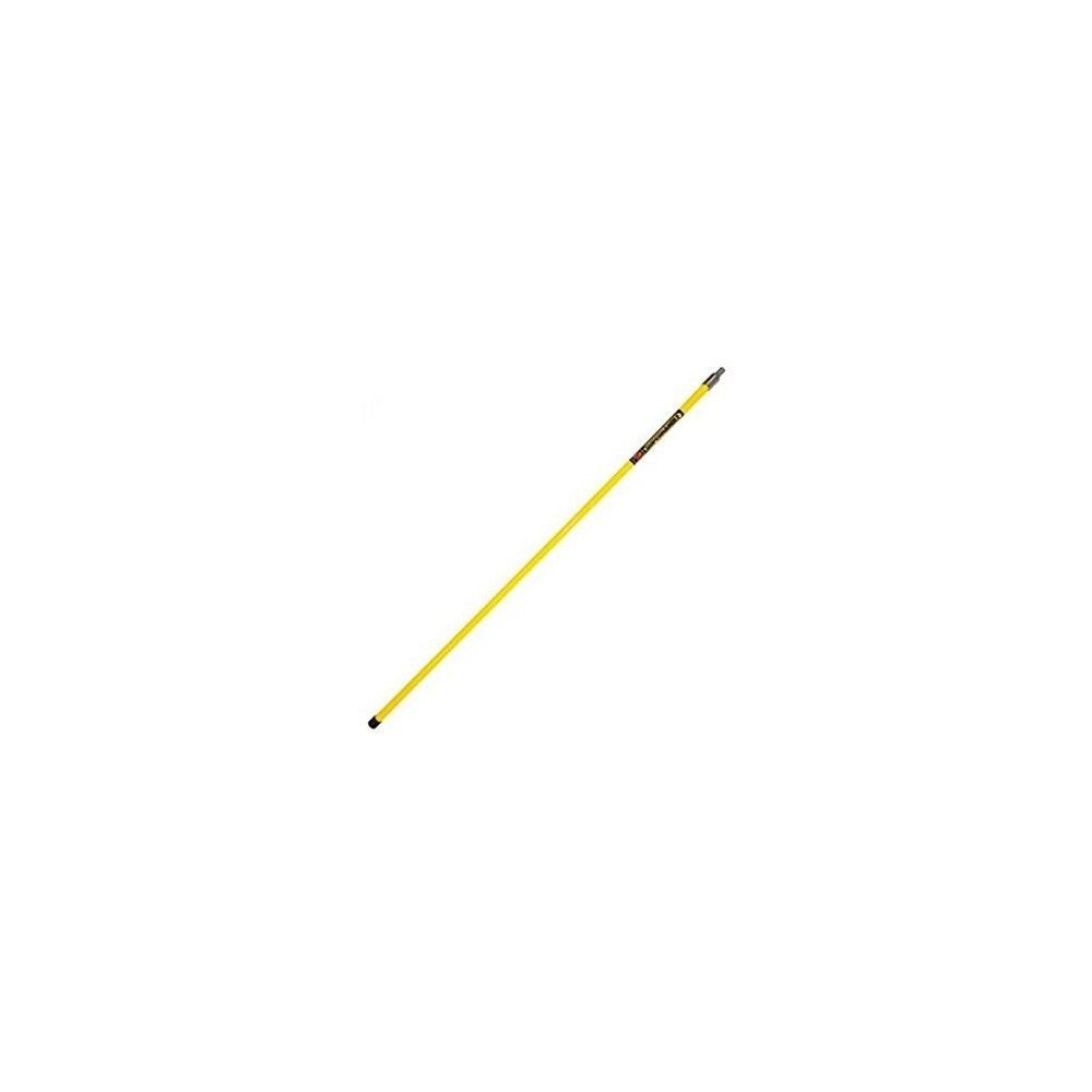 Structron S600 Power Straight Yellow Fiberglass Handle with Metal 3/4 Inch - 5 ACME Threaded Tip, large image number 2
