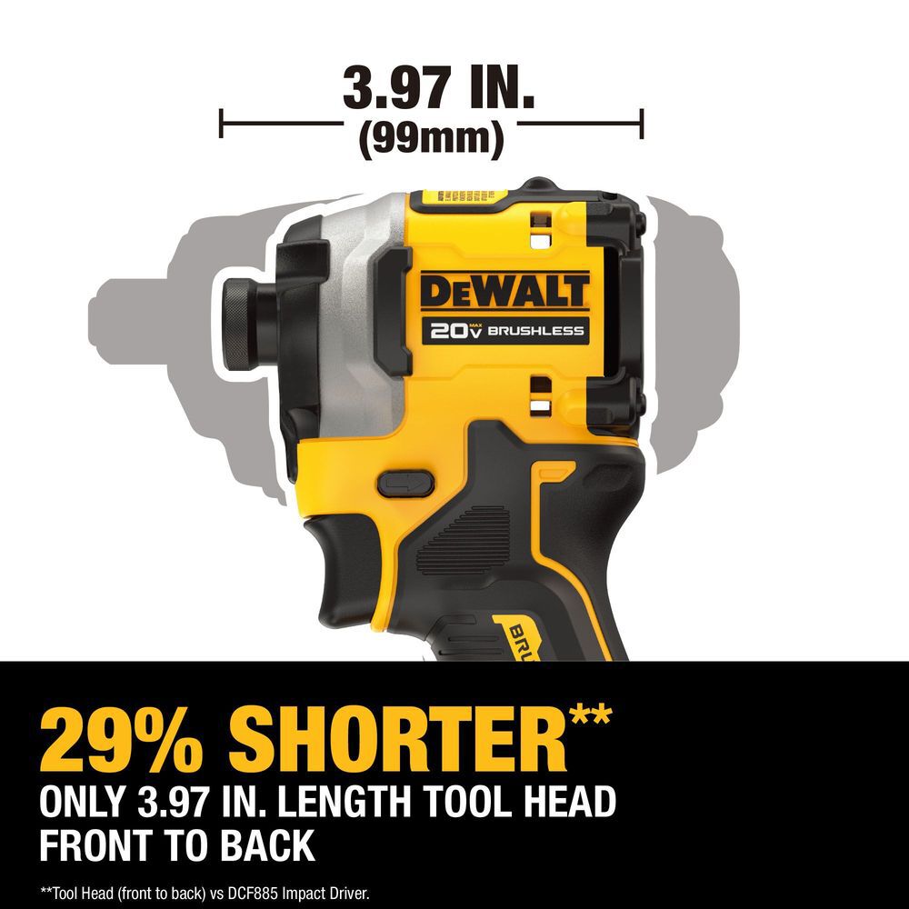 DEWALT 20V MAX  2-Tool Hammer Drill and Impact Combo Kit, large image number 8