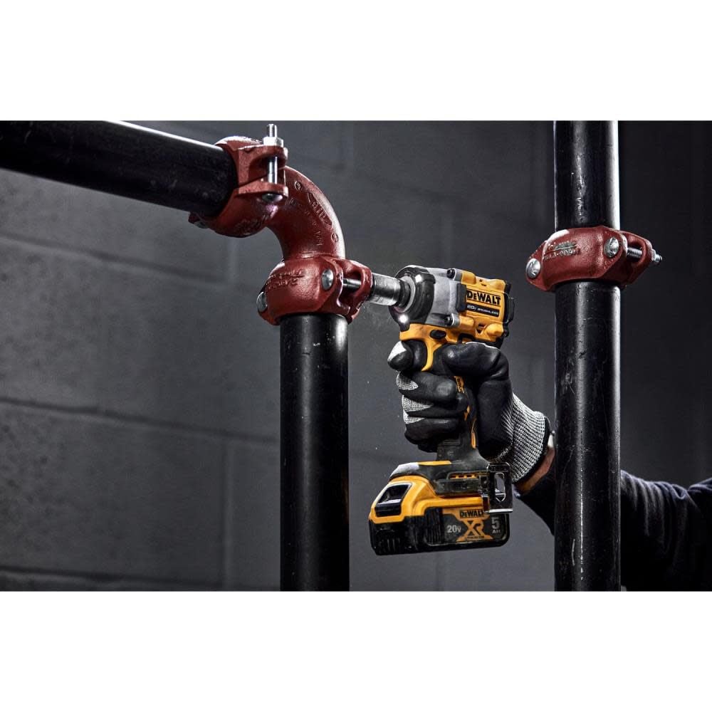DEWALT ATOMIC 20V MAX 1/2" Cordless Impact Wrench with Detent Pin (Bare Tool) and Protective Boot, large image number 4