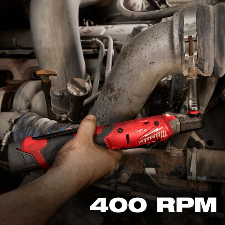 Milwaukee M12 FUEL 3/8 Inch Ratchet Kit, large image number 7