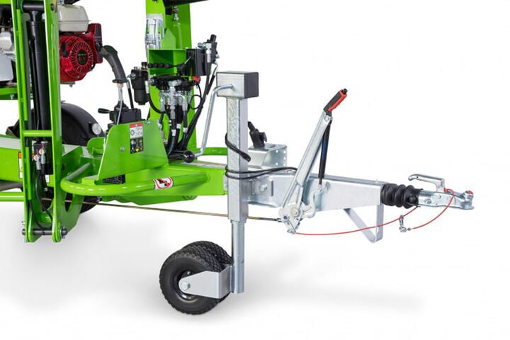 Niftylift 33.5' Cherry Picker Trailer Mounted Towable with Telescopic Upper Boom - Gas/Battery, large image number 4