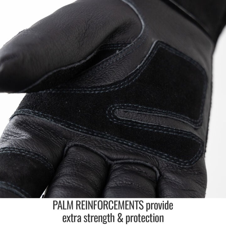 Black Stallion BSX Pigskin Stick Welding Gloves Black Medium, large image number 1